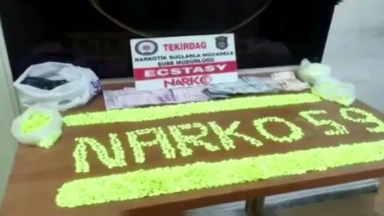 Tekirdağ'da uyuşturucu operasyonu: 15 kişiden 7'si tutuklandı