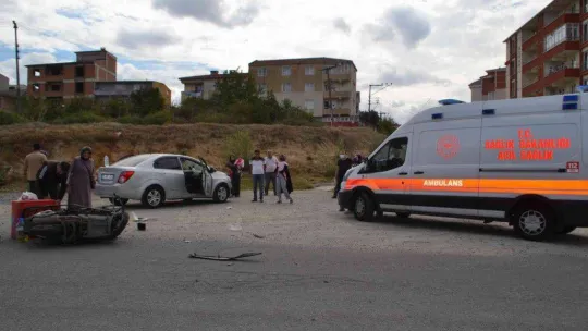 Tekirdağ'da yaralamalı kaza sonrası gergin anlar