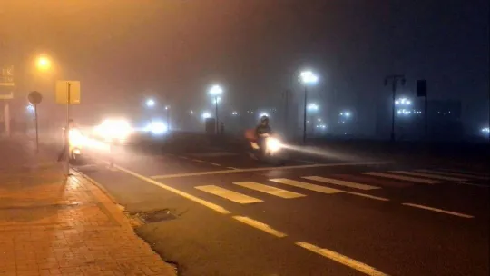 Tekirdağ'da yoğun sis