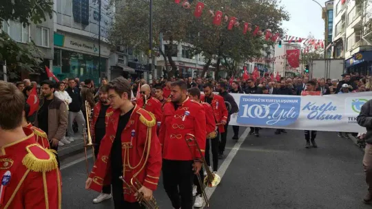 Tekirdağ'ın kurtuluşunun 100. yılında muhteşem gösteri