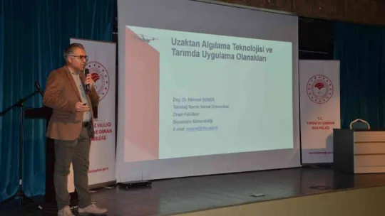 Tekirdağlı çiftçiler suyu tasarruflu kullanmayı öğrendi