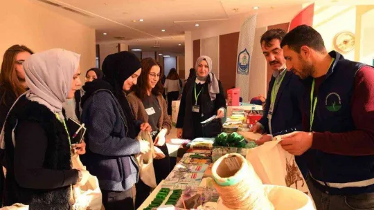 Tekstil atıkları Osmangazi'de dönüştü