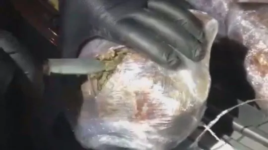 TEM'de durdurulan araçtan 32 kilogram uyuşturucu ele geçirildi