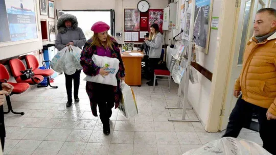 Tepebaşı depremzedeler için seferber oldu