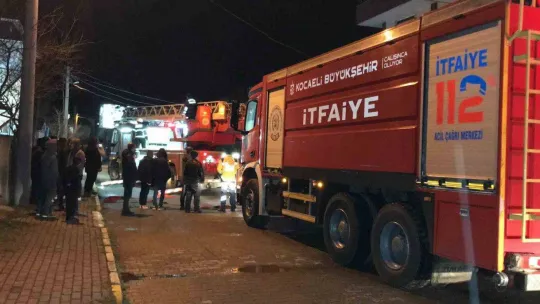 Terastan yükselen dumanlar korkuttu