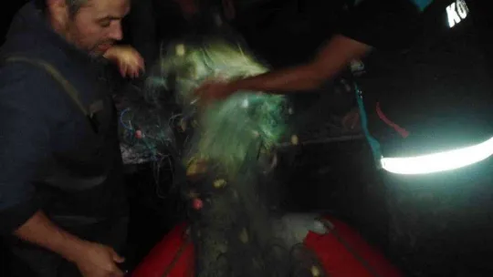 Terkos Gölü'nde yasadışı avcılık yapanlar suçüstü yakalandı