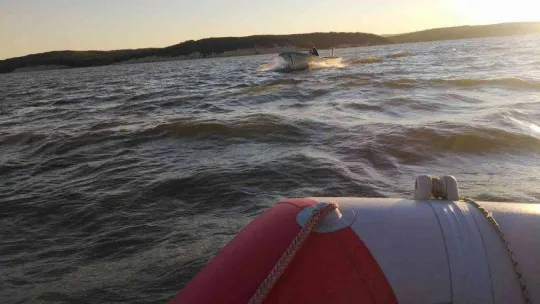 Terkos Gölü'nde yasadışı avcılık yapanlar suçüstü yakalandı