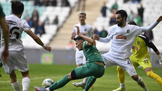 TFF 2. Lig: Bursaspor: 1 - Nazilli Belediyespor: 0