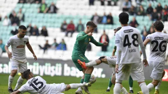TFF 2. Lig: Bursaspor: 1 - Nazilli Belediyespor: 0