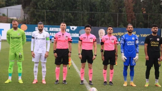 TFF 3. Lig: Belediye Derincespor: 0 - Çatalcaspor: 3