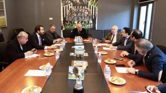 TFF Başkanı Mehmet Büyükekşi, Beşiktaş'ı ziyaret etti