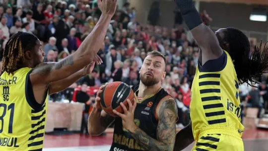 THY Euroleague: AS Monaco: 93 - Fenerbahçe Beko: 96