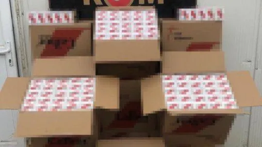 Ticari taksiden yolcu değil tabancalar çıktı