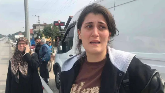 Tırın ezdiği köpek telef oldu, mahalle sakinleri gözyaşlarını tutamadı