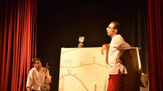 Tiyatroya çocuklardan yoğun ilgi