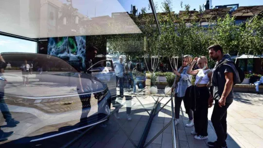 TOGG Galataport'ta sergileniyor