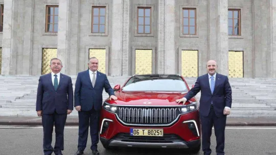 TOGG TBMM'de görücüye çıktı