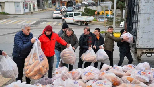 Trabzon deprem bölgesi için seferber oldu
