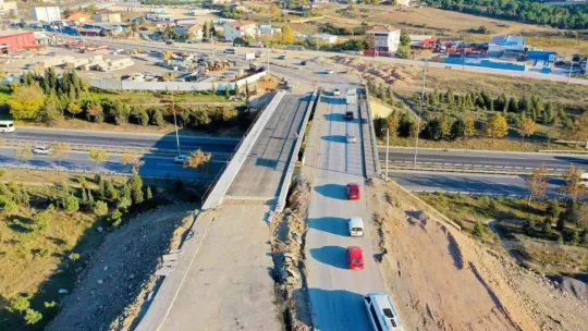 Trafiği rahatlatacak projede sona doğru