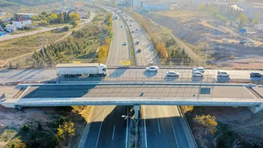 Trafiği rahatlatacak projede sona doğru