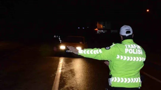 Trafik denetiminde 80 bin lira ceza kesildi