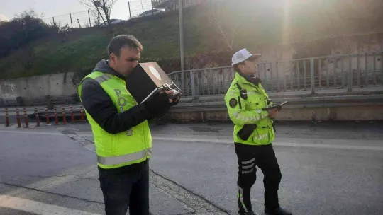 Trafik denetiminde drona yakalanan taksici: 'Havadan geldi, havadan ceza yedik'