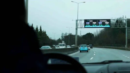 Trafikte sensörlü uygulama