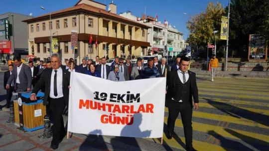 Trakya'da Muhtarlar Günü kutlandı