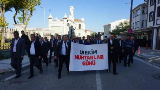 Trakya'da Muhtarlar Günü kutlandı
