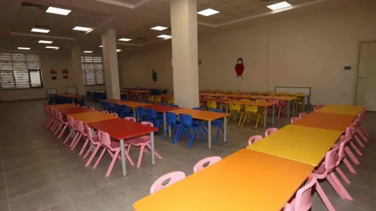 Turgut Özal Kreş ve Gündüz Bakımevi minik misafirlerini bekliyor