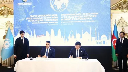 Türk Devletleri Teşkilatı diasporadan sorumlu kurum başkanları Bakü'de bir araya geldi