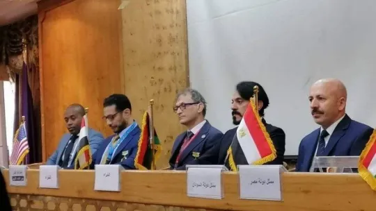 Türk dövüş ustası Sijo Yüksel Yılmaz, Kahire'de hünerlerini sergiledi