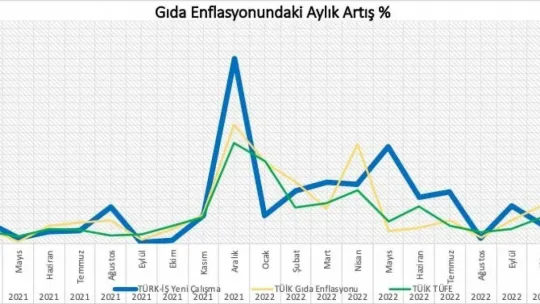 Türk-İş Sendikası 2023 yılı Ocak ayının açlık ve yoksulluk sınırı oranlarını paylaştı