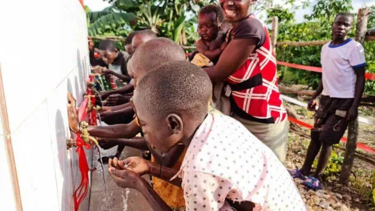 Türk Kızılay'ın açtığı 15 su kuyusundan 79 bin kişi yararlanacak