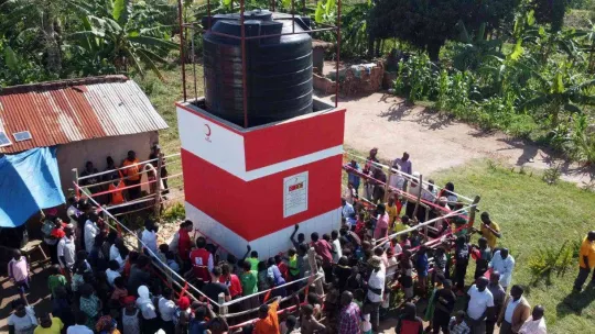 Türk Kızılay'ın açtığı 15 su kuyusundan 79 bin kişi yararlanacak