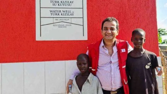 Türk Kızılay'ın açtığı 15 su kuyusundan 79 bin kişi yararlanacak