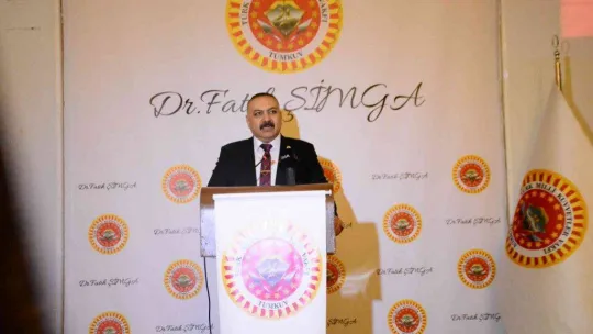 Türk Milli Kuvvetler Vakfı Başkanı Fatih Şimga: 'Türk ekmeksiz, elbisesiz, evsiz kalır ama vatansız kalmaz'