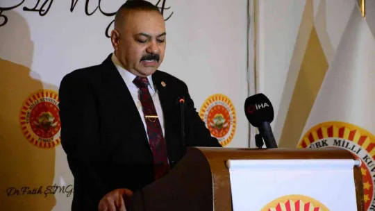 Türk Milli Kuvvetler Vakfı Başkanı Fatih Şimga: 'Türk ekmeksiz, elbisesiz, evsiz kalır ama vatansız kalmaz'