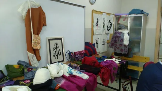 Türk süsleme ve geleneksel el sanatları kursu sona erdi