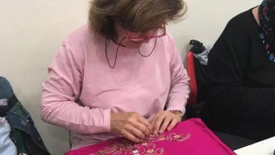 Türk süsleme ve geleneksel el sanatları kursu sona erdi