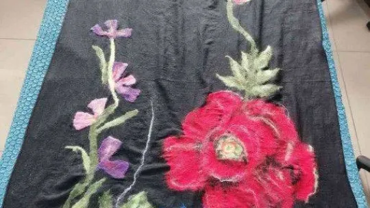 Türk süsleme ve geleneksel el sanatları kursu sona erdi