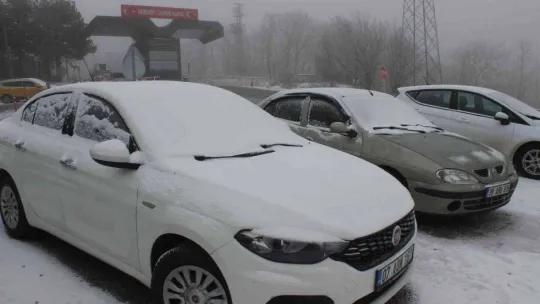 Türkiye-Bulgaristan sınırı beyaza büründü