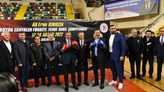 Türkiye Büyük Erkekler Ferdi Boks Şampiyonası başladı