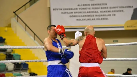 Türkiye Büyük Erkekler Ferdi Boks Şampiyonası başladı