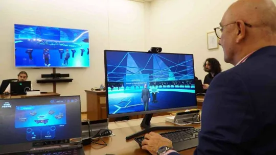 Türkiye'de ilk kez metaverse ortamında ders verildi