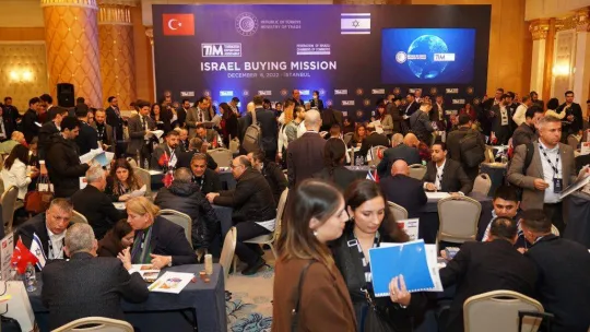 Türkiye, İsrail'e ihracatını 12 milyar dolara çıkarmayı hedefleniyor