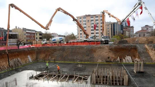 Türkiye'nin en büyük 'Atatürk' kütüphanesinin temeli Ataşehir'de atıldı
