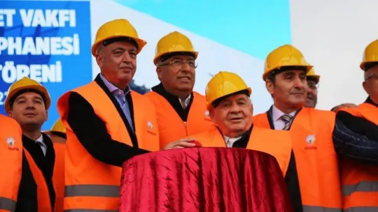 Türkiye'nin en büyük 'Atatürk' kütüphanesinin temeli Ataşehir'de atıldı