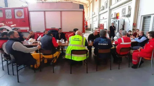 Türkiye'nin en büyük tersanelerine yangın ve iş güvenliği eğitimi