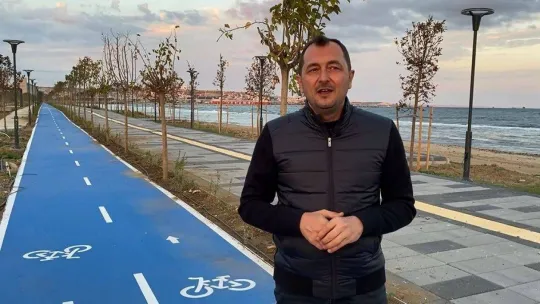 Türkiye'nin en güzel millet bahçelerinden biri Tekirdağ'da yapılıyor